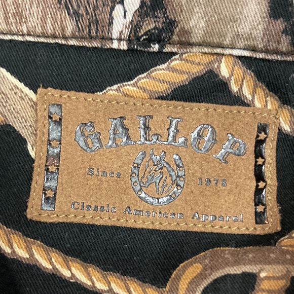 Gallop Equestrian Graphic Shirt Size Small - Picture 3 of 5